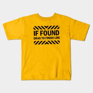 Running Hazard If Found Kids T-Shirt